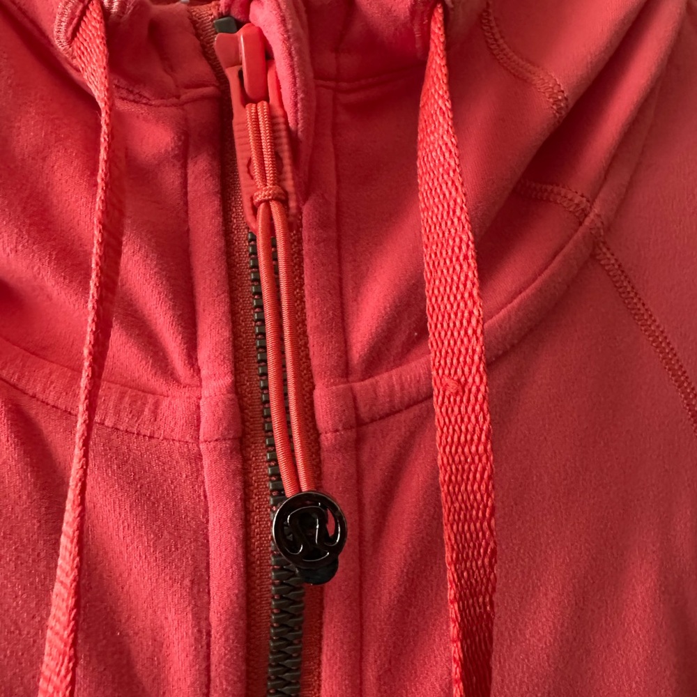 Lululemon Hooded Define Jacket *Nulu size 8 Pale Raspberry W4BPES - Picture 4 of 6